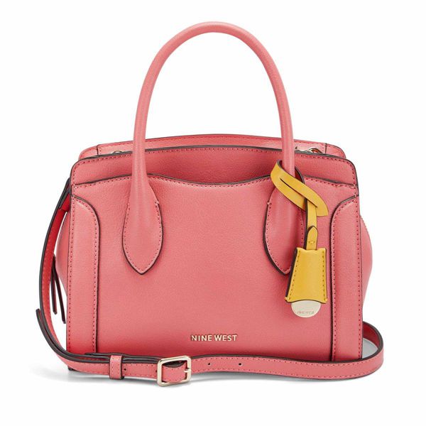Nine West Crawford Small Pink Shoulder Bag | Ireland 08D51-5O19